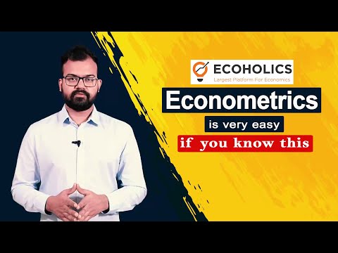 Econometrics is very easy if you know this | How to study Econometrics | Concepts of Econometrics