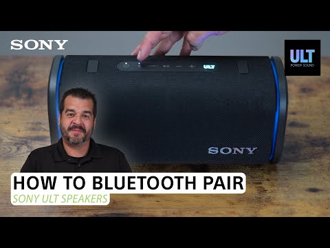How to Bluetooth® Pair Sony ULT speakers