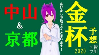 【競馬予想】中山金杯、京都金杯 2020 予想 今年も自分の信念貫いて３連複中心でいきます！！