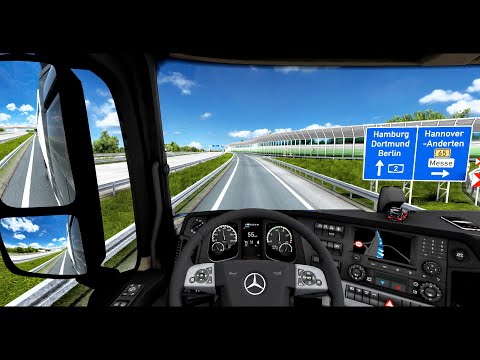 Hanover 🇩🇪 - Hamburg 🇩🇪 | Update 1.45 ✪ Euro Truck Simulator 2 ✪ 4K 60fps