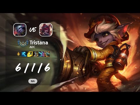 Tristana ADC vs Xayah - NA Challenger Patch 13.9