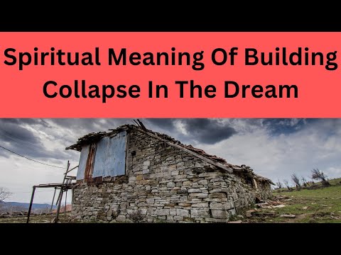Dream about house collapse...