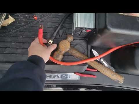Installing AC Power Inverter in My 2022 Ram 1500 Laramie