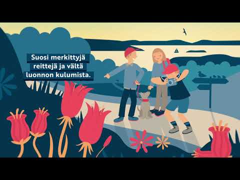 Retkietiketti animaatio 2021