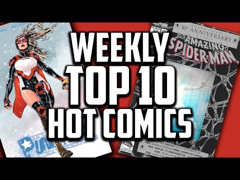 Hot Top 10 Comic Books On The Rise - DEC (Week 2) 2018