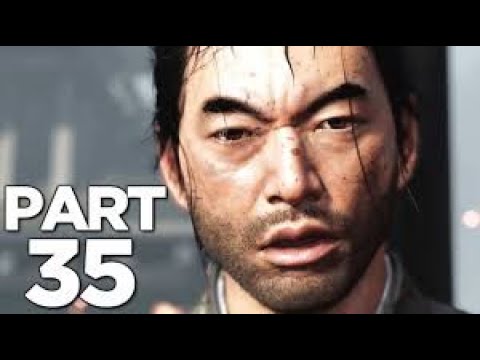 GHOST OF TSUSHIMA Walkthrough Gameplay Part 35 - FALLING WATER DUEL