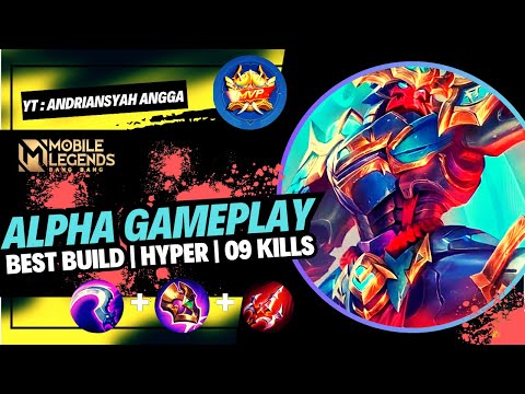BEST BUILD ALPHA 2023 | 3 ITEM WAJIB SAAT JADI ALPHA HYPER - ALPHA GAMEPLAY MOBILE LEGENDS