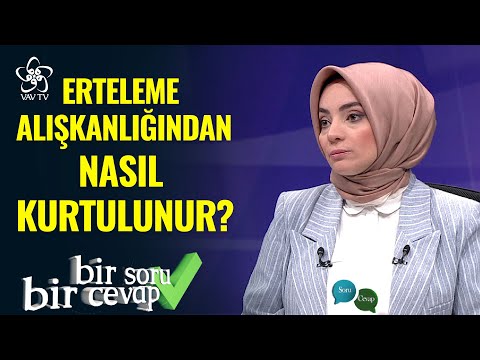 Erteleme alışkanlığından nasıl kurtuluruz? (Erteleme Hastalığı) | Kendini Bilmek (163. Bölüm)