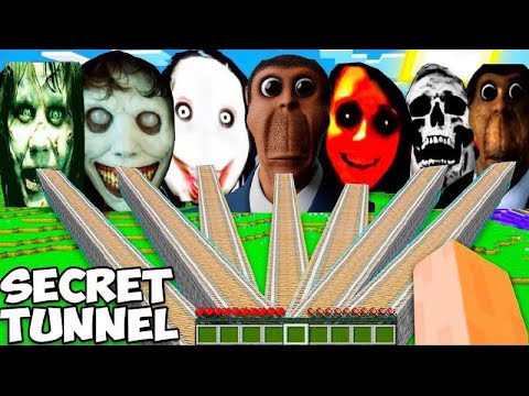 I Found new SECRET ROAD FAMILY of JEFF THE KILLER OBUNGA AND MR INCREDIBLE US in Minecraft - NEXTBOT