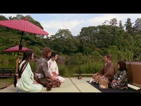 Shogun: Anjin-San Explains His Journey And The World To Lord Yoshi Toranaga At Osaka Castle Lake