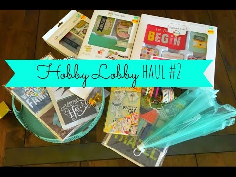 Hobby Lobby Haul #2 Video