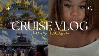 VERY CHAOTIC CRUISE VLOG! SEASICK IN THE BAHAMAS????
