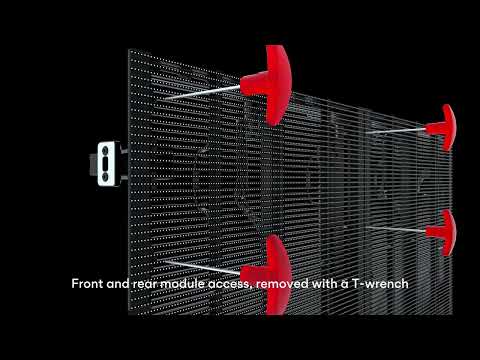INFiLED HL3978 Series | Transparent LED Screen for Creative Rentals