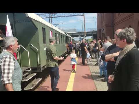 Pociąg Repatriantów przyjechał na kępiński dworzec