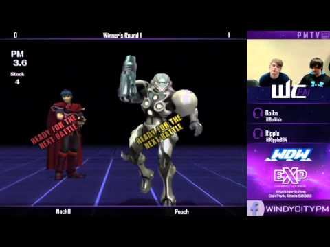 WDW 10/07/15 - Pooch (DK/Samus) vs Nach0 (Falcon/Marth) - Winner's Round 1