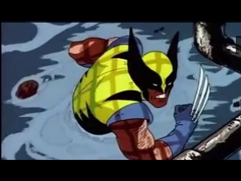 X Men The Animated Series   WOLVERINE KICKS BUTT