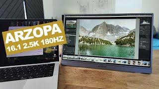 This Portable Monitor Changed the Way I Work - ARZOPA 16.1’’ 2.5K Review