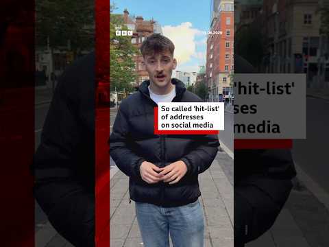 'Hit-list' of addresses posted on social media #shorts