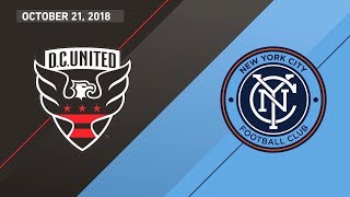 HIGHLIGHTS: D.C. United vs. New York City FC | October 21, 2018