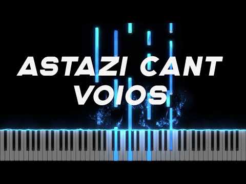 Astazi cant voios - Instrumental Pian - Negativ Pian - Tutorial