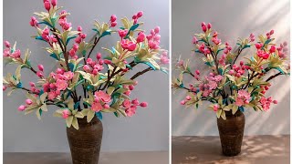 “DIY Pipe Cleaner Hanging Begonia 🌸 Step-by-Step Tutorial for Beginners & Pros”