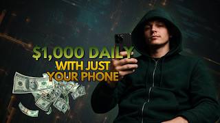 How to Make $1000 using your phone alone! (Full Tutorial)