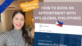 How to book an appointment with VFS Global for Schengen visa