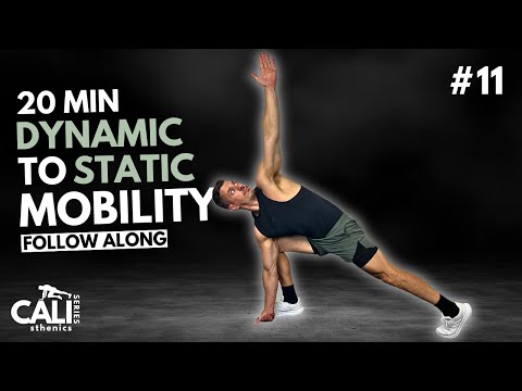 20 Min DYNAMIC TO STATIC FLEXIBILITY ROUTINE | Day 11