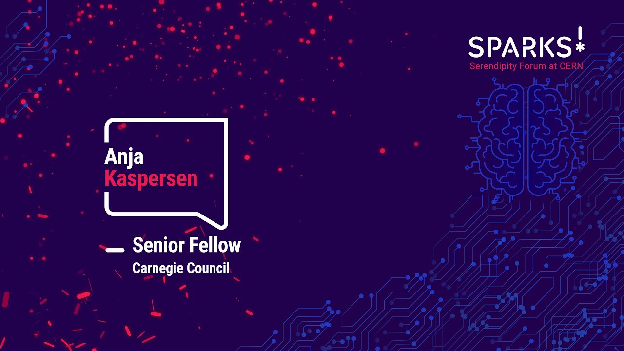 Sparks! | Anja Kaspersen | Good and evil: ethics and fairness in AI, who makes the rules?