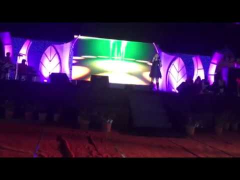 #Celebityanchor #Dharinishah at Indore for grand #bollywood #sangeet