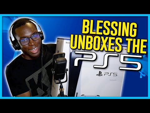 Blessing’s PlayStation 5 Unboxing