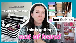 The DARK SIDE of "haul culture" | what influencers don't tell you