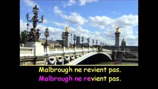 Karaoke Enfants 2 - Malbrough S'en Va En Guerre