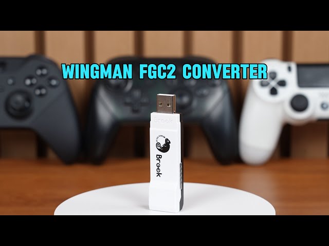 Vídeo relacionado con Brook Wingman FGC2 - Convertidor con llavero - Adaptador de joystick arcade para PS5 y PC, compatible con todos los juegos de PS5 【Versión exclusiva oficial】