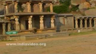 The Virupaksha Bazaar at Hampi 