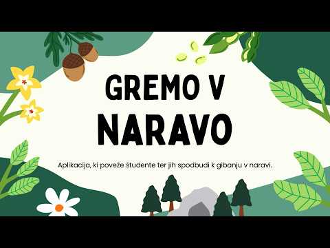 Video: Gremo v naravo