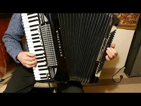 Akordeon ,akkordeon, accordion, fisarmonica Excelsiola 120 4chórowy cover