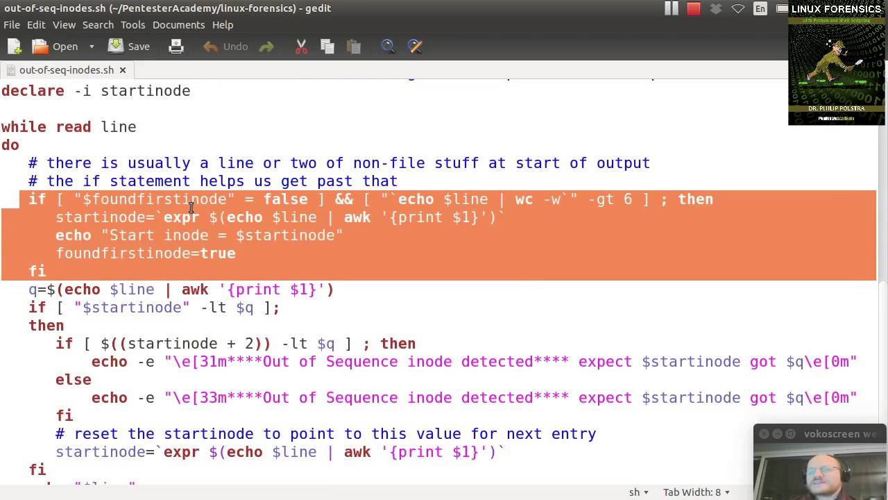 Linux Forensics Book: Chapter 7: Extended Filesystems