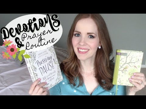 MY QUIET TIME, DEVOTIONS & PRAYER ROUTINE! | How I Study the Bible & Spend Time with God Video