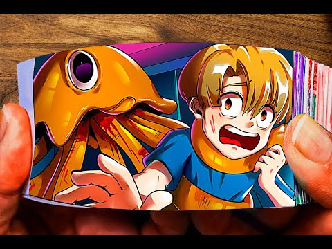 Amazing sad story of Captain Fiddles  or Giant Cyan Fiddles?_ Garten of Ban Ban Animation - Flipbook