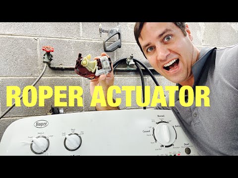 F7E5 | How to change a Roper washer actuator and check the codes with diagnostic test | w10006355