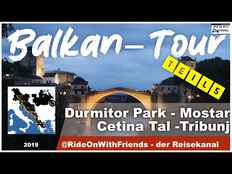 BALKAN | In 16 Tagen durch 10 Länder | Teil-5 | Mit dem Motorrad von Zabljak nach Tribunj