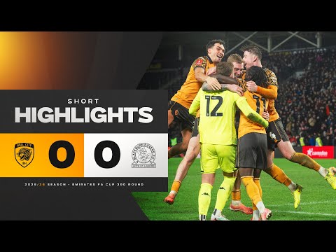 Hull City 0-0 Blackburn Rovers (4-3 Pens) | Short Highlights | FA Cup 3rd Round