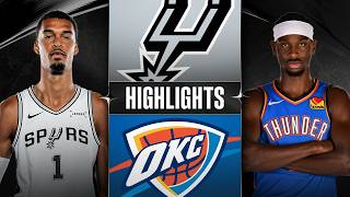 Shai Gilgeous-Alexander - Oklahoma City Thunder - Victor Wembanyama - San Antonio Spurs