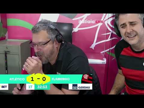 INTRUSO INVADINDO as LIVES dos ATLETICANOS   Atlético MG 1 x 2 FLAMENGO