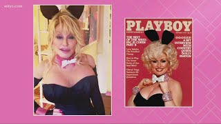 Dolly Parton recreates Playboy cover for her husband's birthday