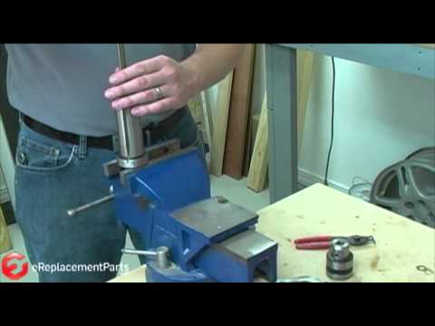 How to repair a drill press spindle in drilling machine