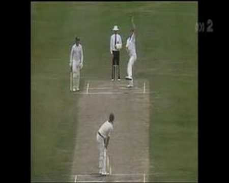 Famous end to 1982/83 Mellbourne Ashes Test Match