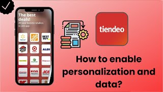 How to enable personalization and data in Tiendeo?