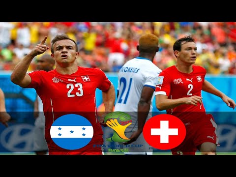 Honduras vs Switzerland 2014 FIFA World Cup Brazil Match 43